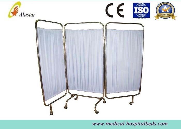 Stainless Steel Frame Foldable Medical Hospital Privacy Screens Easy Disassembling (ALS-WS12)